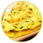 Les œufs frais servent pour les omelettes