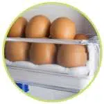 Stockage œufs au réfrigérateur